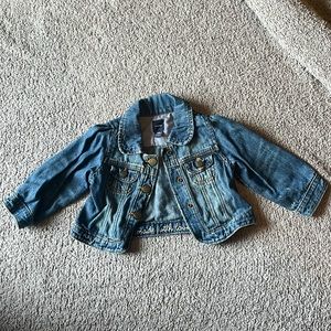 Denim baby jacket